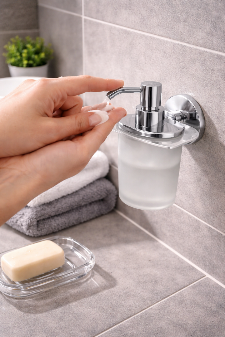 DONATO LIQUID SOAP DISPENSER- BENZ BRASS
