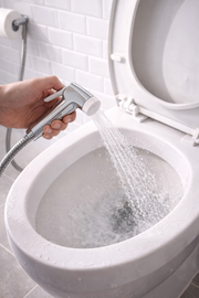 CONTINENTAL CLICK BUTTON HEALTH FAUCET WITH 1.0 MTRS. HD SHOWER TUBE AND HOOK