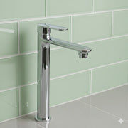BRASS EXTENDED SINGLE LIVER BASIN MIXER -DAISY