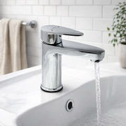 DONATO BRASS SINGLE LEVER BASIN MIXER -DESSERT