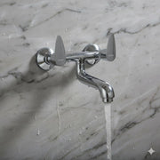 DONATO BRASS WALL MIXER NON-TELEPHONIC -DESSERT