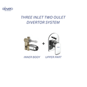 DONATO 3 INLET 2 OUTLET DIVERTER SET - GRACE