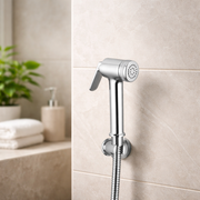 DABB CLICK BUTTON HEALTH FAUCET WITH 1.0 MTRS. HD SHOWER TUBE AND HOOK