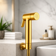 DAISY GOLD HEALTH FAUCET WITH 1.0 MTRS. HD SHOWER TUBE AND HOOK