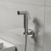 DEFT BRASS CLICK BUTTON HEALTH FAUCET WITH 1.0 MTRS. HD SHOWER TUBE AND HOOK