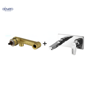 WALL MOUNTED SINGLE LEVER BASIN MIXER SET- LAVISH
