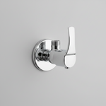 diana Reliable angle valve with a ceramic disc cartridge for smooth operation and long-lasting durability.