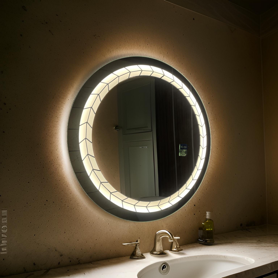 ROUND LED DESIGN MIRROR