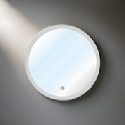 ROUND LED PLAIN MIRROR