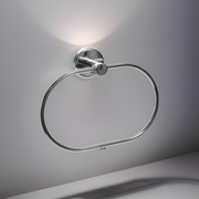 DONATO OVAL TOWEL RING CONCEALED