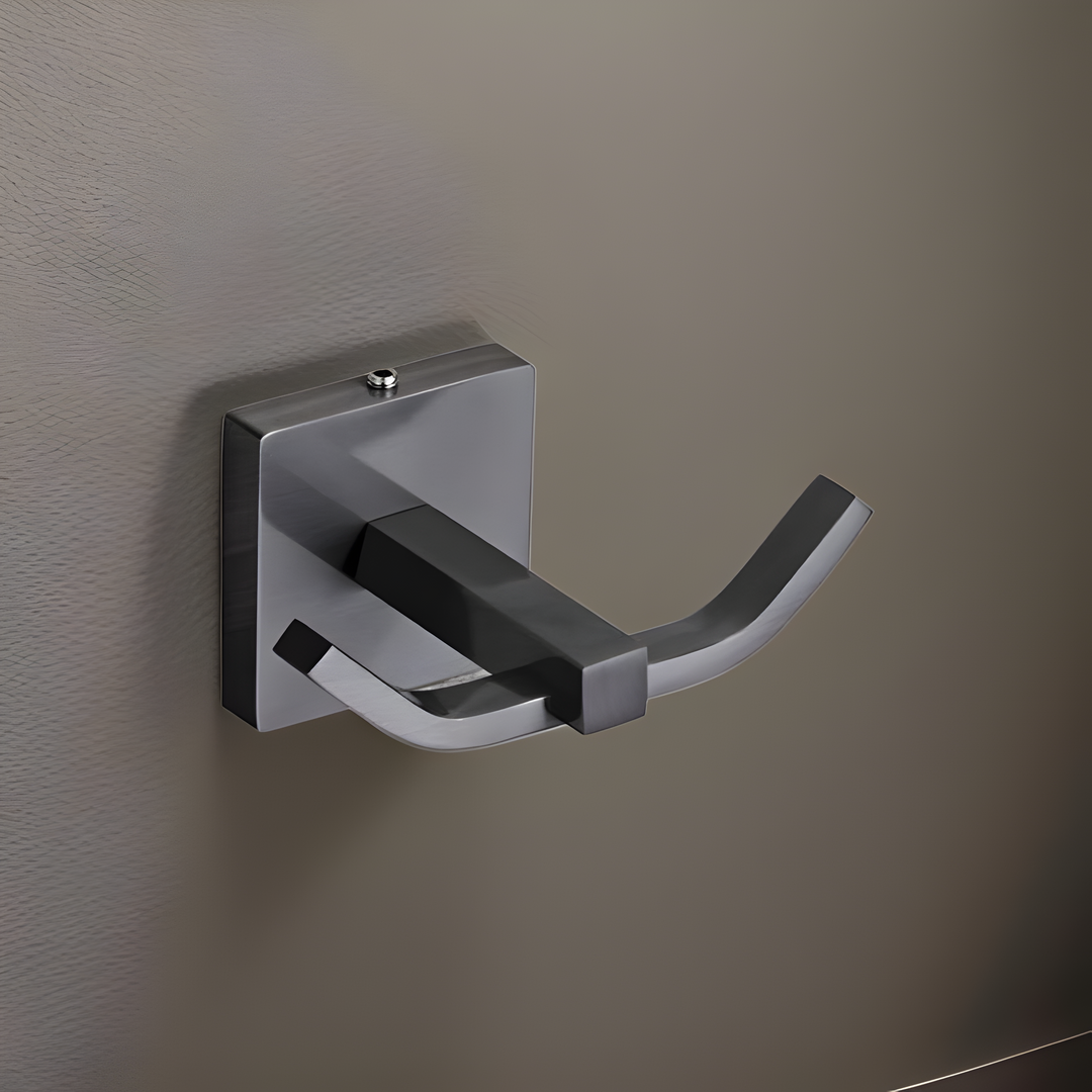 DONATO ROBE HOOK- REPLAY GRAPHITE BLACK (BRASS)