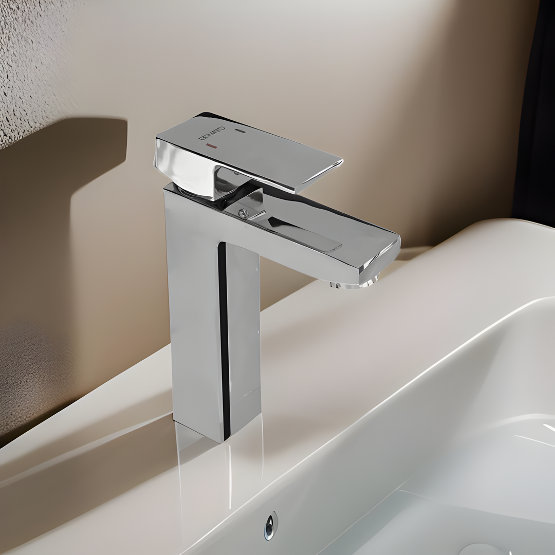 DONATO SINGLE LEVER BASIN MIXER- SQUARE