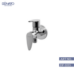 Contemporary two-way bib cock featuring a sleek design, ideal for garden hoses and washing machines.