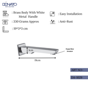 Durable spout designed for smooth operation.