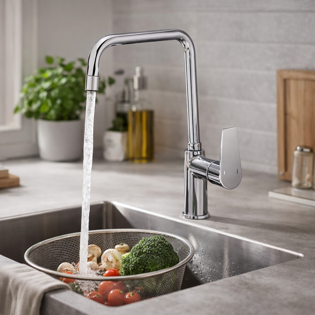 DONATO SINGLE LEVER SINK MIXER TABLE MOUNTED- DOLCE