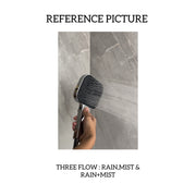 High-pressure hand shower for an invigorating shower experience.