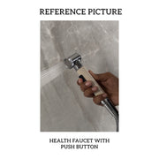 Modern health faucet designed for easy and hygienic handwashing.