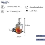 DONATO LIQUID SOAP DISPENSER- ASTER S.S 304
