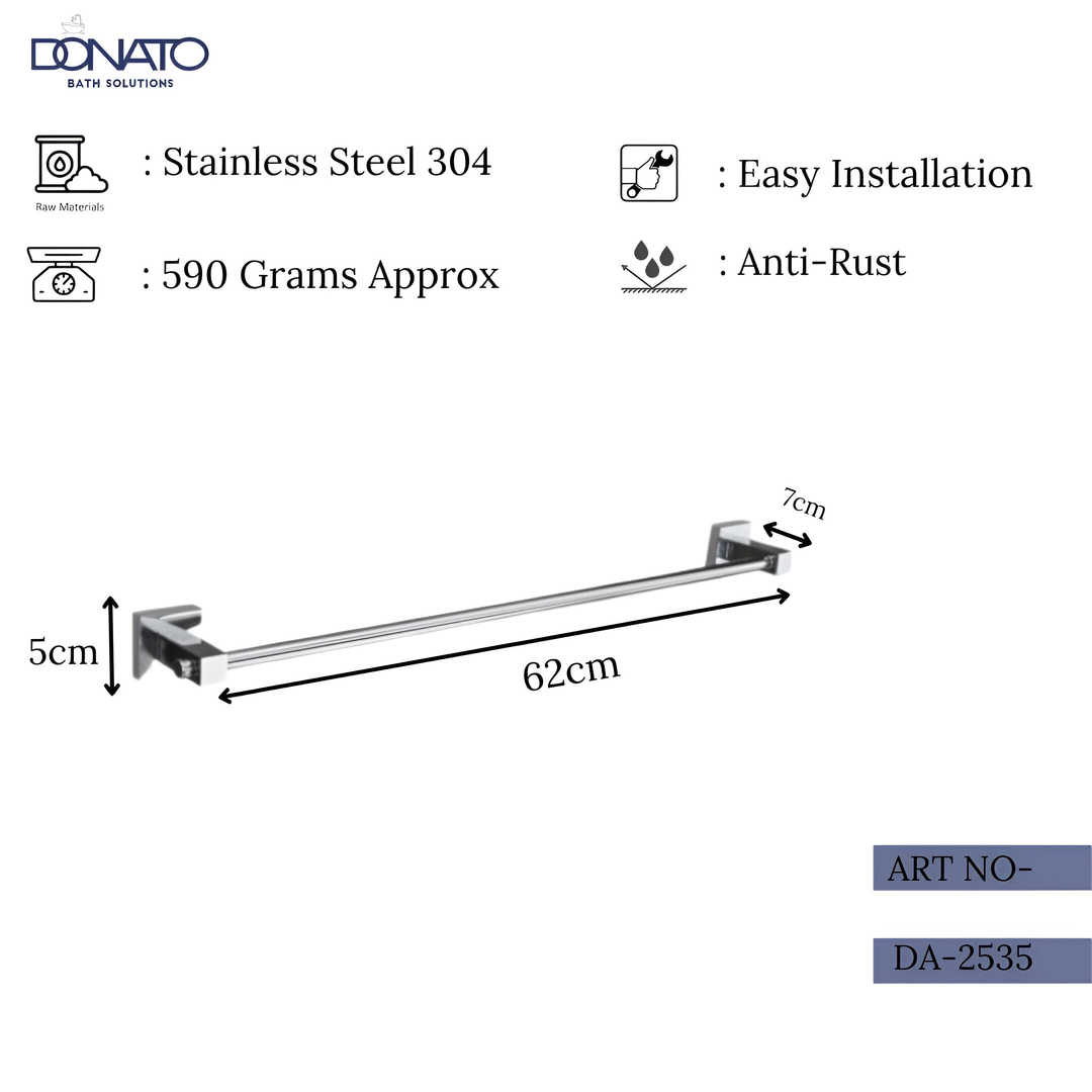 DONATO TOWEL RAIL 24"-ASTER S.S 304