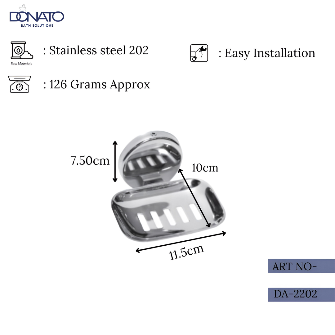 DONATO CONCEALED CLASSIC SOAP DISH