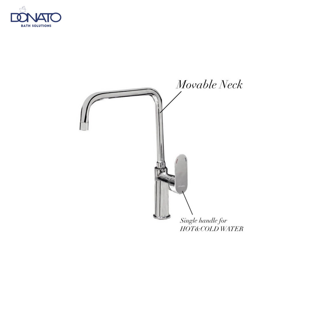 DONATO SINGLE LEVER SINK MIXER DECK MOUNTED- DAISY