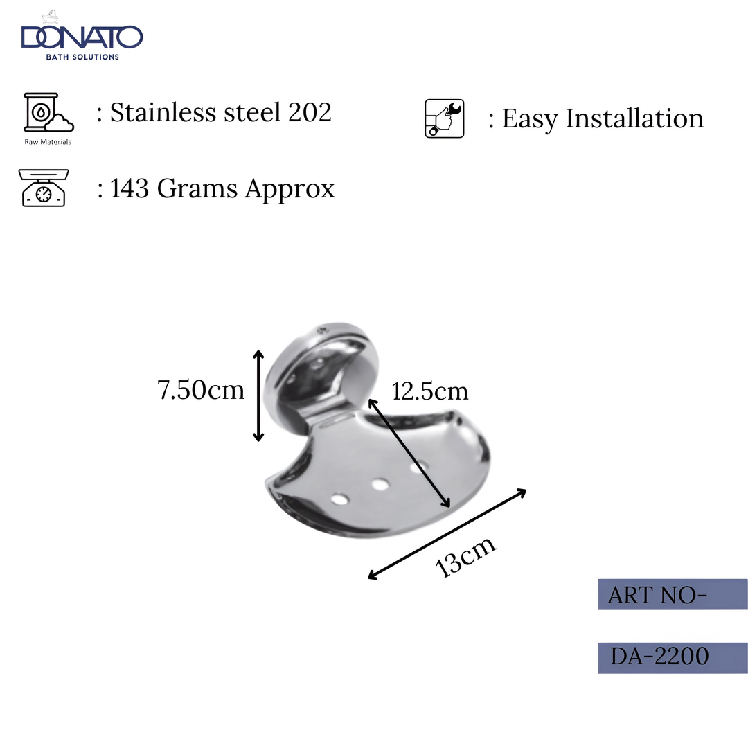 DONATO CONCEALED FLOWER SOAP DISH