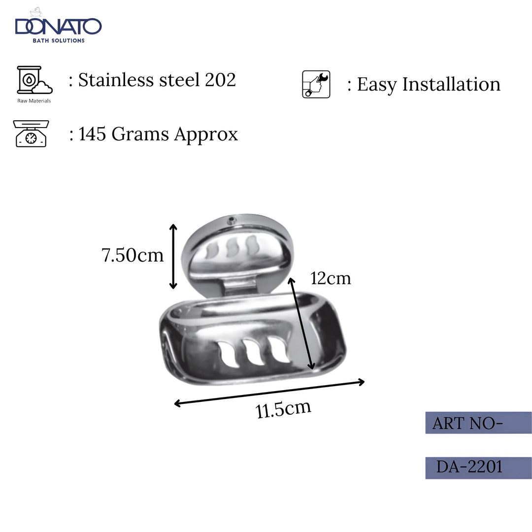 DONATO CONCEALED OMEGA SOAP DISH