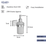 DONATO LIQUID SOAP DISPENSER - ROSE S.S 202