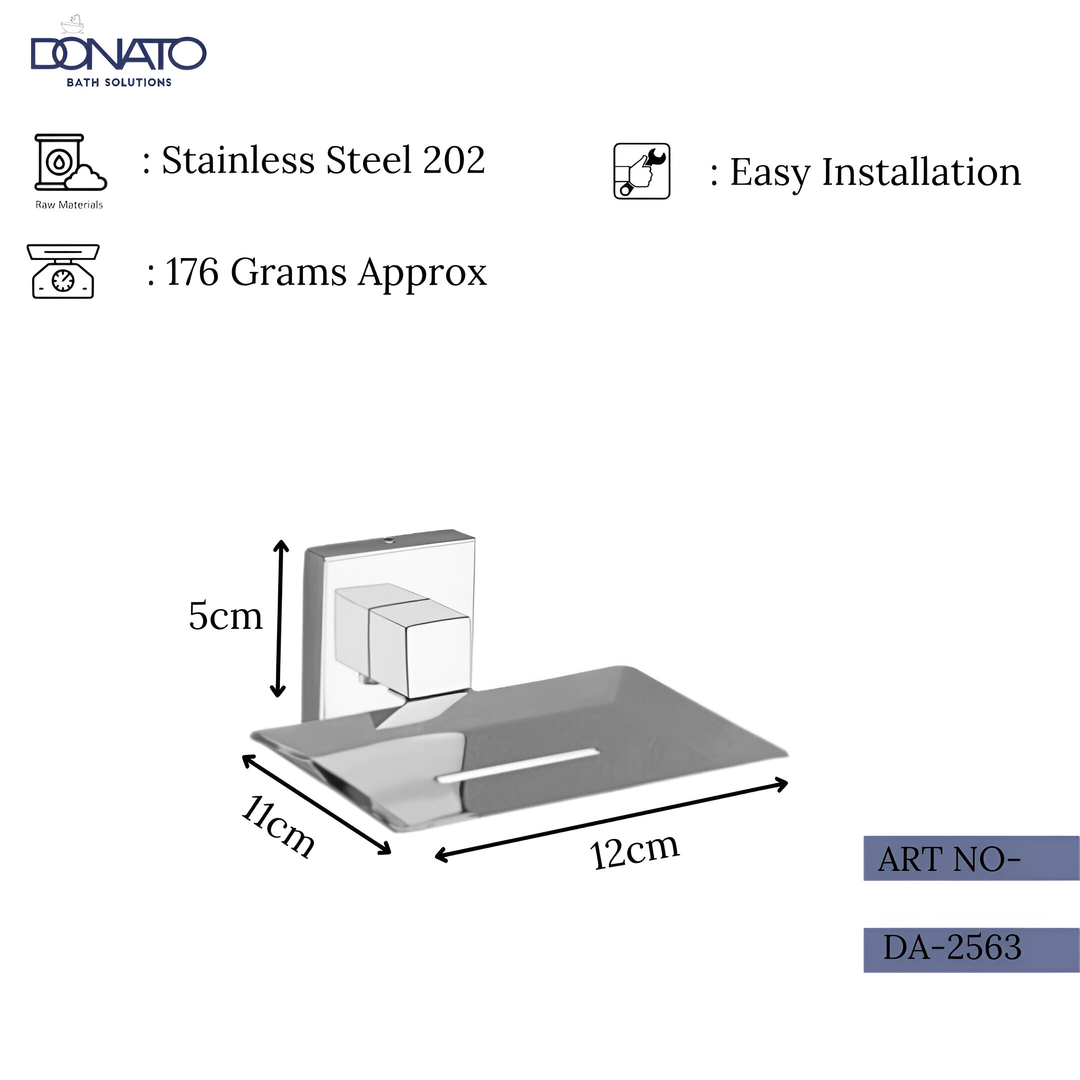 DONATO SOAP DISH- ROSE S.S 202