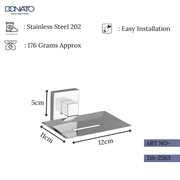 DONATO SOAP DISH- ROSE S.S 202