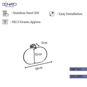 DONATO OVAL TOWEL RING CONCEALED