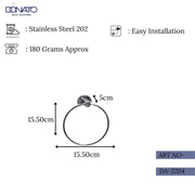 DONATO ROUND TOWEL RING CONCEALED