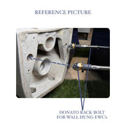 DONATO FIXING ACCESSORIES -C.P RACK BOLT