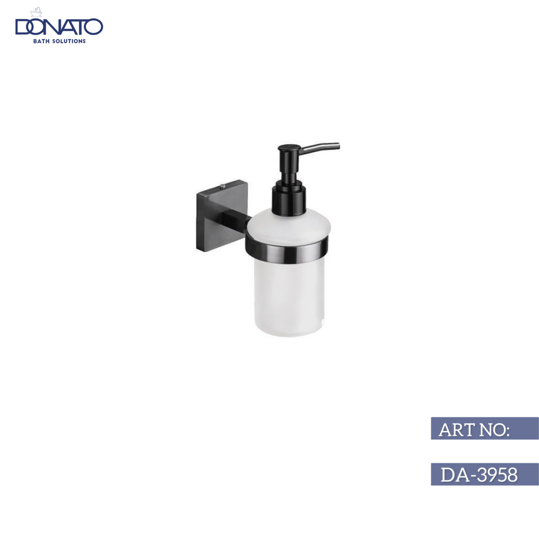 DONATO LIQUID SOAP DISPENSER- REPLAY GRAPHITE BLACK (BRASS)