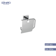 DONATO PAPER HOLDER WITH LID- REPLAY BRASS