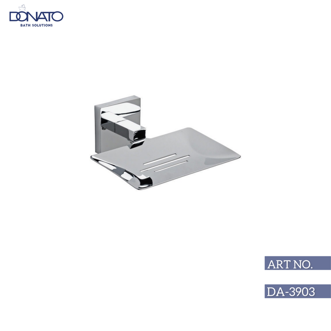 DONATO SOAP DISH- REPLAY BRASS