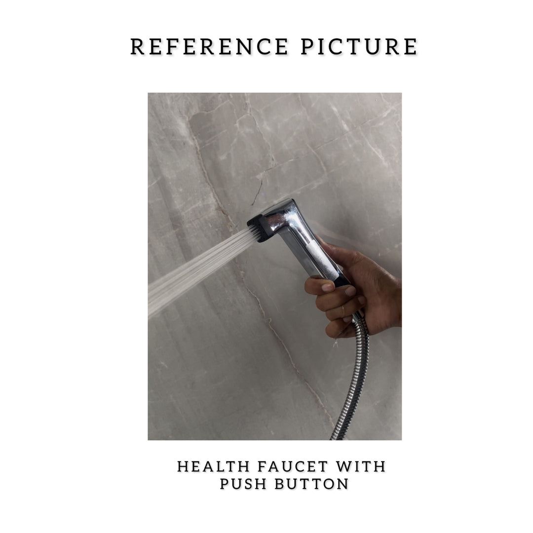 DEN HEALTH FAUCET WITH ABS HOOK & SS 304 Shower Tube