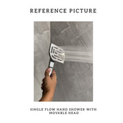 DINA TELEPHONIC HANDS SHOWER WITH ABS HOOK AND 1.5 MTRS. SHOWER TUBE