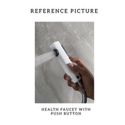 DIVE CLICK BUTTON HEALTH FAUCET WITH 1.0 MTRS. HD SHOWER TUBE AND HOOK