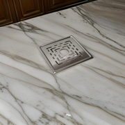 ai img for Intricate metal grating pattern used as a decorative element in modern architecture