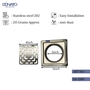 Stylish floor gratings that blend functionality and design.